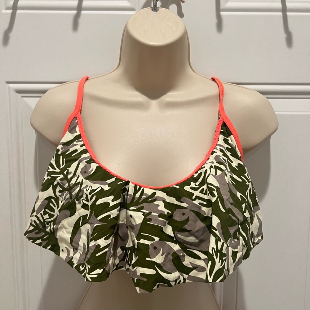 NWOT! Sperry Ruffle Bikini Top - Picture 10 of 10